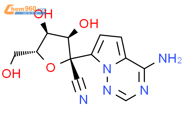 (2R,3R,4S,5R)-2-(4-Aminopyrrolo[2,1-f][1,2,4]triazin-7-yl)-3,4-dihydroxy-5-(hydroxymethyl)oxolane-2-carbonitrile
