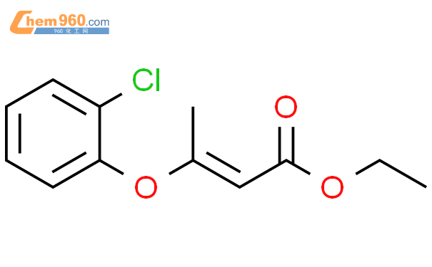 ethyl (2E)-3-(2-chlorophenoxy)but-2-enoate