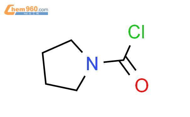 1-氯甲酰基吡咯烷結構式圖片