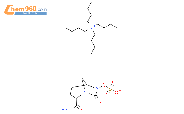 1-丁基铵,N,N,N-三丁基,(1R,2S,5R)-2-（氨基羰基）-7-氧代-1,6-二氮杂双环[3.2.1]辛-6-基硫酸