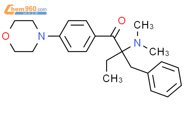2-苄基-2-二甲基氨基-1-(4-吗啉苯基)丁酮结构式图片|119313-12-1结构式图片