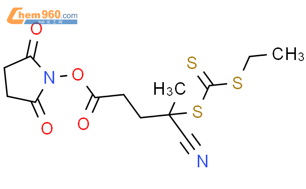 2,5-二氧代吡咯烷-1-基4-氰基-4-(((乙硫基)羰基)硫基)戊酸