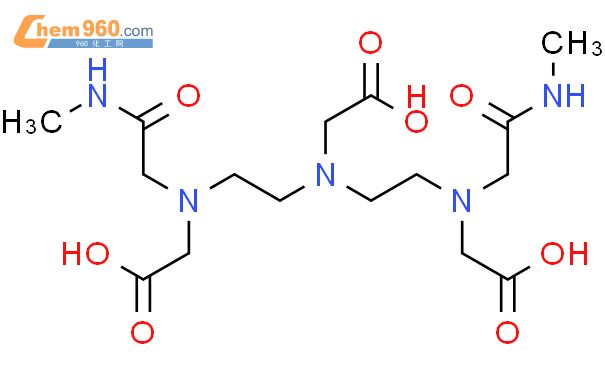5,8-双羧甲基-11-[2-(甲基氨基)-2-氧代乙基]-3-氧代-2,5,8,11-四氮杂十三烷基-13-羧酸