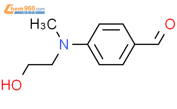 N-甲基-N-羟乙基-4-氨基苯甲醛结构式图片|1201-91-8结构式图片