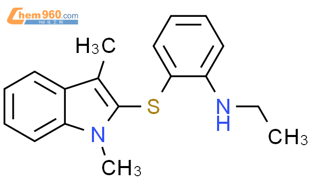 Benzenamine Dimethyl H Indol Yl Thio N Ethyl Cas