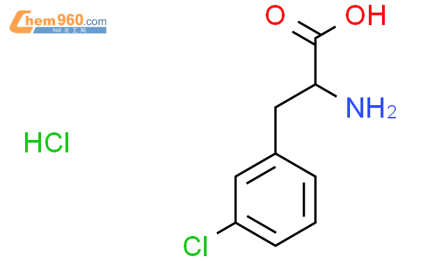 2-amino-3-(3-chlorophenyl)propanoic acid,hydrochloride