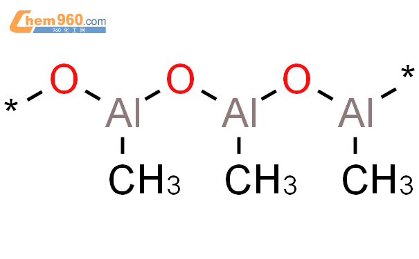 甲基铝氧烷结构式图片|120144-90-3结构式图片