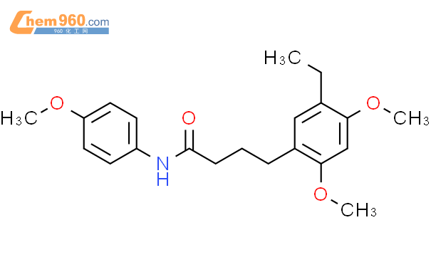 120253 81 8benzenebutanamide 5 Ethyl 24 Dimethoxy N 4 Methoxyphenyl Cas号120253 81 8 