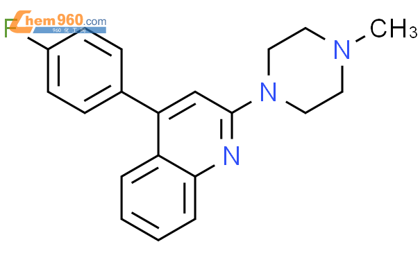 120301 17 9quinoline 4 4 Fluorophenyl 2 4 Methyl 1 Piperazinyl