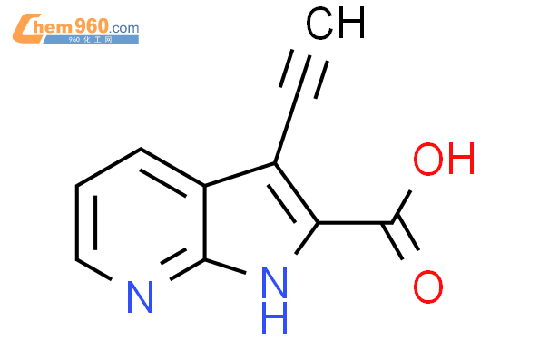 3-乙炔-1H-吡咯并[2,3-B]吡啶-2-羧酸