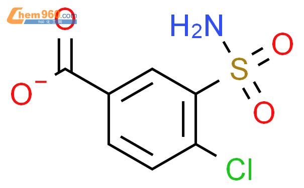 4-氯-3-氨磺酰基苯甲酸结构式图片|1205-30-7结构式图片