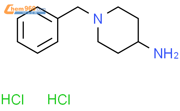 4-氨基-1-苄基哌啶二盐酸盐水合物结构式图片|1205-72-7结构式图片