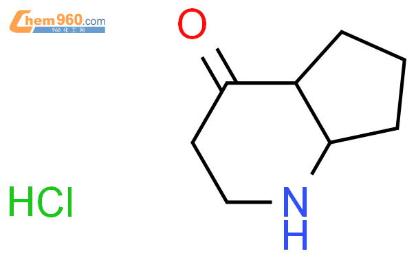 120641-01-2,octahydro-1H-cyclopenta[b]pyridin-4-one Hydrochloride化学式、结构 ...