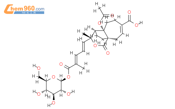 1206462 80 7 β D Glucopyranose 1 [ 2e 4e 5 [ 3r 4s 4as 9ar 4a