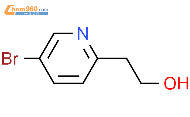 2-(5-溴吡啶-2-基)乙醇结构式图片|1206968-77-5结构式图片