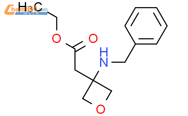 2-(3-(苄基氨基)氧杂环丁烷-3-基)乙酸乙酯结构式图片|1207175-55-0结构式图片