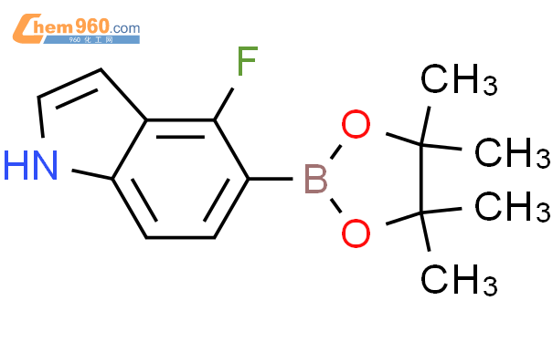 4-Fluoro-5-(4,4,5,5-tetramethyl-1,3,2-dioxaborolan-2-yl)-1H-indol e