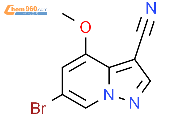 6-溴-4-甲氧基吡唑并[1,5-a]吡啶-3-甲腈