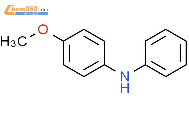 N-(4-甲氧苯基)苯胺结构式图片|1208-86-2结构式图片