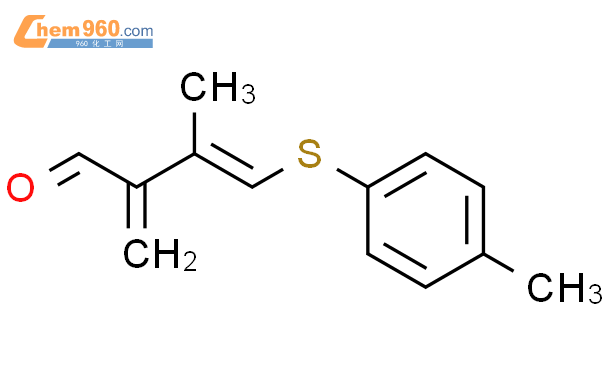 120814-17-7,3-Butenal, 3-methyl-2-methylene-4-[(4-methylphenyl)thio]-化学 ...