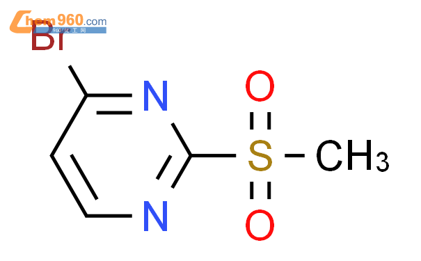 4-溴-2-(甲基磺酰基)嘧啶