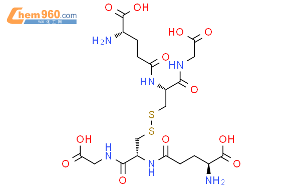 氧化型谷胱甘肽结构式图片|121-24-4结构式图片
