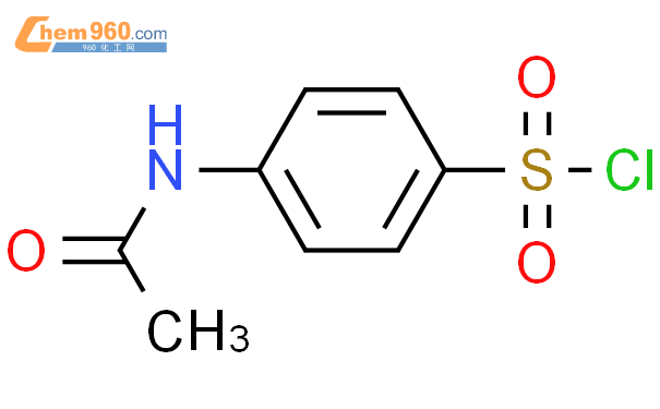 4-乙酰氨基苯磺酰氯结构式图片|121-60-8结构式图片