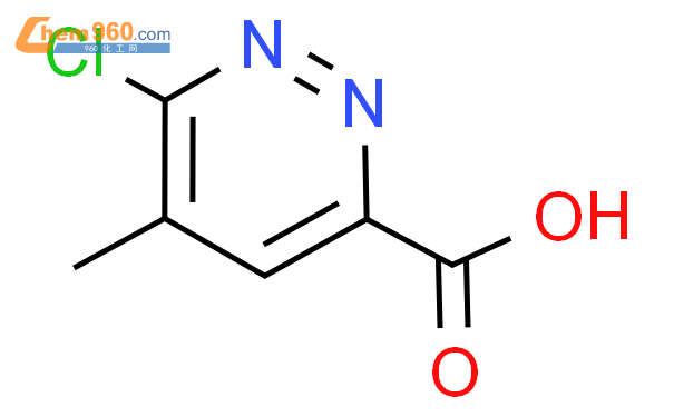 6-Chloro-5-methylpyridazine-3-carboxylic acid