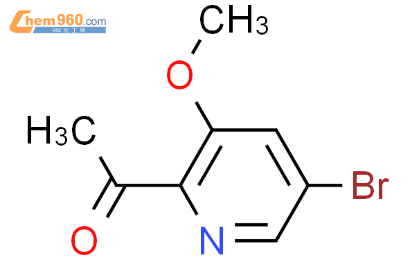 1-(5-Bromo-3-methoxy-2-pyridinyl)ethanone「CAS号：1211521-17-3」 – 960化工网