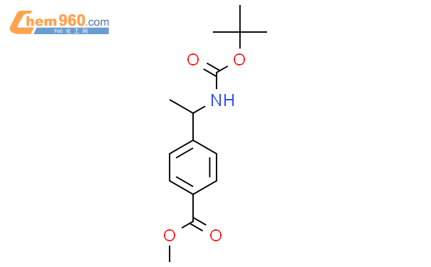 4-(1-((叔丁氧基羰基)氨基)乙基)苯甲酸甲酯