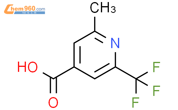 1211590 99 62 甲基 6 三氟甲基异烟酸化学式、结构式、分子式、mol、smiles 960化工网