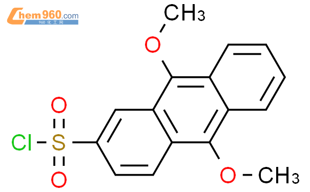 9,10-dimethoxyanthracene-2-sulphonyl chloride