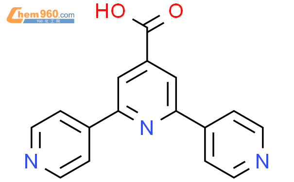 1214356-55-4,4'-carboxy-4,2':6',4''-terpyridine化学式、结构式、分子式、mol、smiles ...