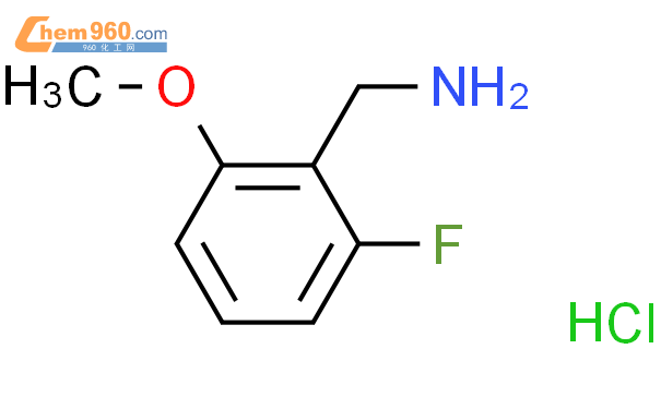 (2-Fluoro-6-methoxyphenyl)methanamine hydrochloride结构式图片|1214366-31-0结构式图片