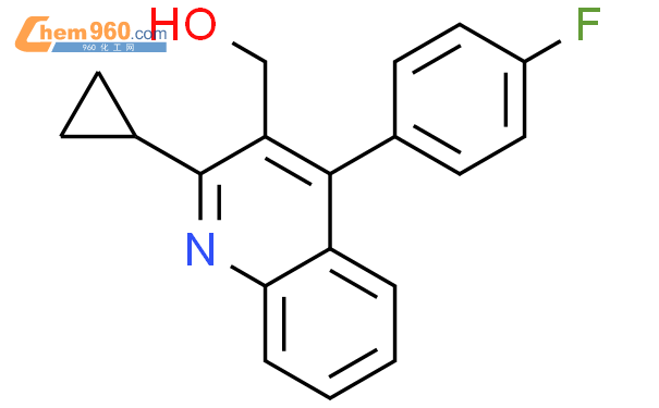 2-环丙基-4-(4-氟苯基)-3-喹啉甲醇