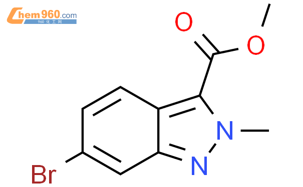 methyl6-bromo-2-methyl-2H-indazole-3-carboxylate结构式图片|1216852-55-9结构式图片