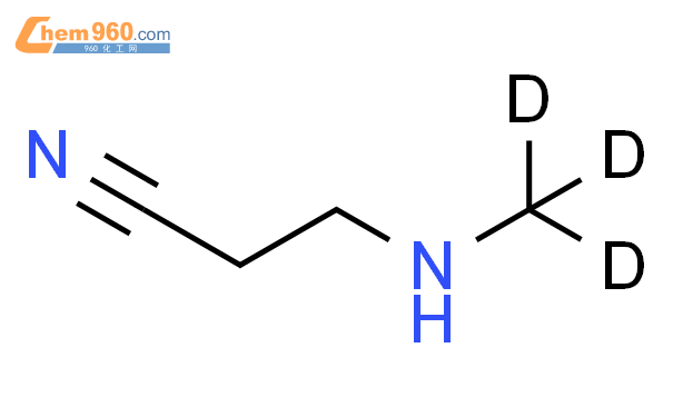 (3-甲基-d3-氨基)丙腈