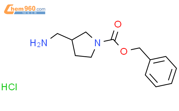 (S)-1-羰基-3-氨甲基吡咯烷盐酸盐结构式图片|1217619-19-6结构式图片