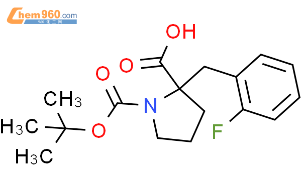 BOC-(S)-A-(2-氟苯基)脯氨酸