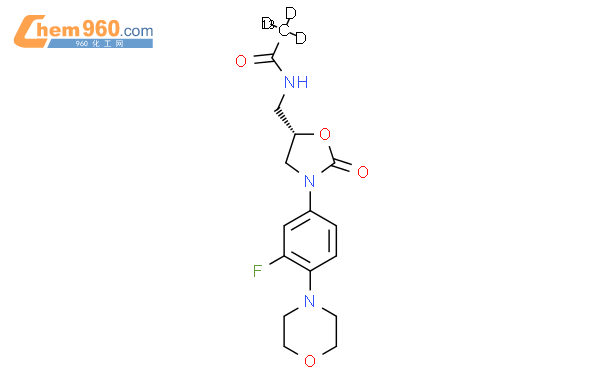 利奈唑胺分子式图片