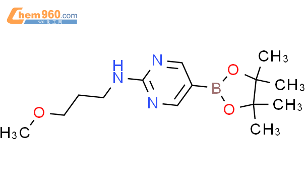2-(3-METHOXYPROPYLAMINO)PYRIMIDINE-5-BORONIC ACID, PINACOL ESTER