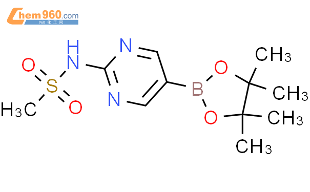 N-(5-(4,4,5,5-Tetramethyl-1,3,2-dioxaborolan-2-yl)pyrimidin-2-yl)methanesulfonamide