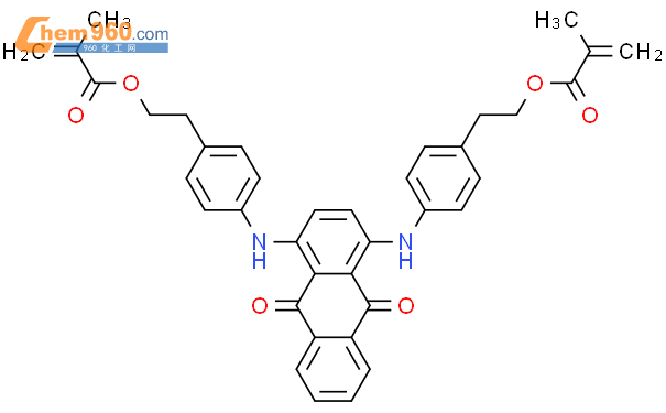 1,4-双(4-(2-甲基丙烯酰氧基乙基)苯基氨基)蒽醌