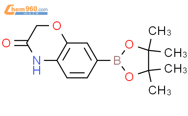 3-氧代-2H-苯并[B][1,4]噁嗪-7-硼酸那醇酯