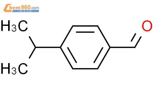 对异丙基苯甲醛结构式图片|122-03-2结构式图片