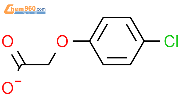 对氯苯氧乙酸结构式图片|122-88-3结构式图片