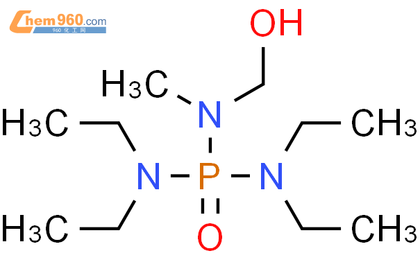 122121 90 8 Phosphoric Triamide N N N N Tetraethyl N Hydroxymethyl N Methyl 化学式、结构式、分子式