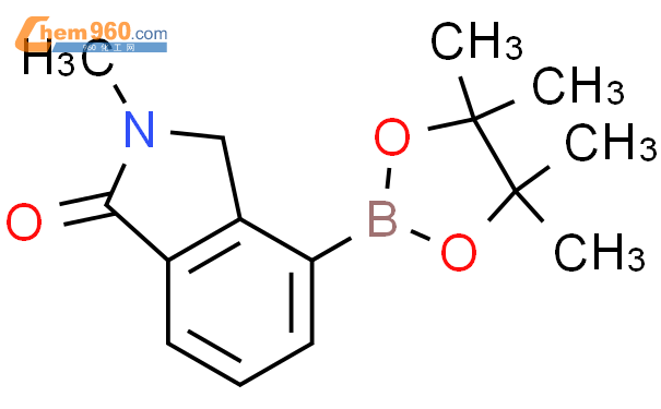 2-甲基-4-(4,4,5,5-四甲基-[1,3,2]二噁硼烷-2-基)-2,3-二氢-异吲哚-1-酮