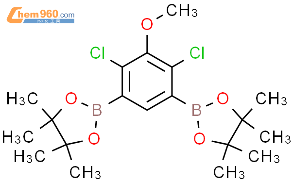 1221589-79-2,2,2'-(4,6-dichloro-5-methoxy-1,3-phenylene)bis(4,4,5,5 ...