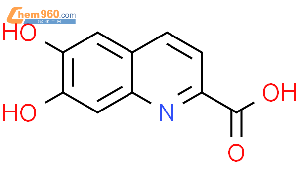 (9ci)-6,7-二羟基-2-喹啉羧酸